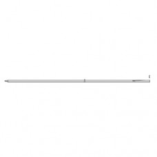 Kirschner Wire Drill Trocar Pointed - Round End Stainless Steel, 6 cm - 2 1/4" Diameter 2.2 mm Ø